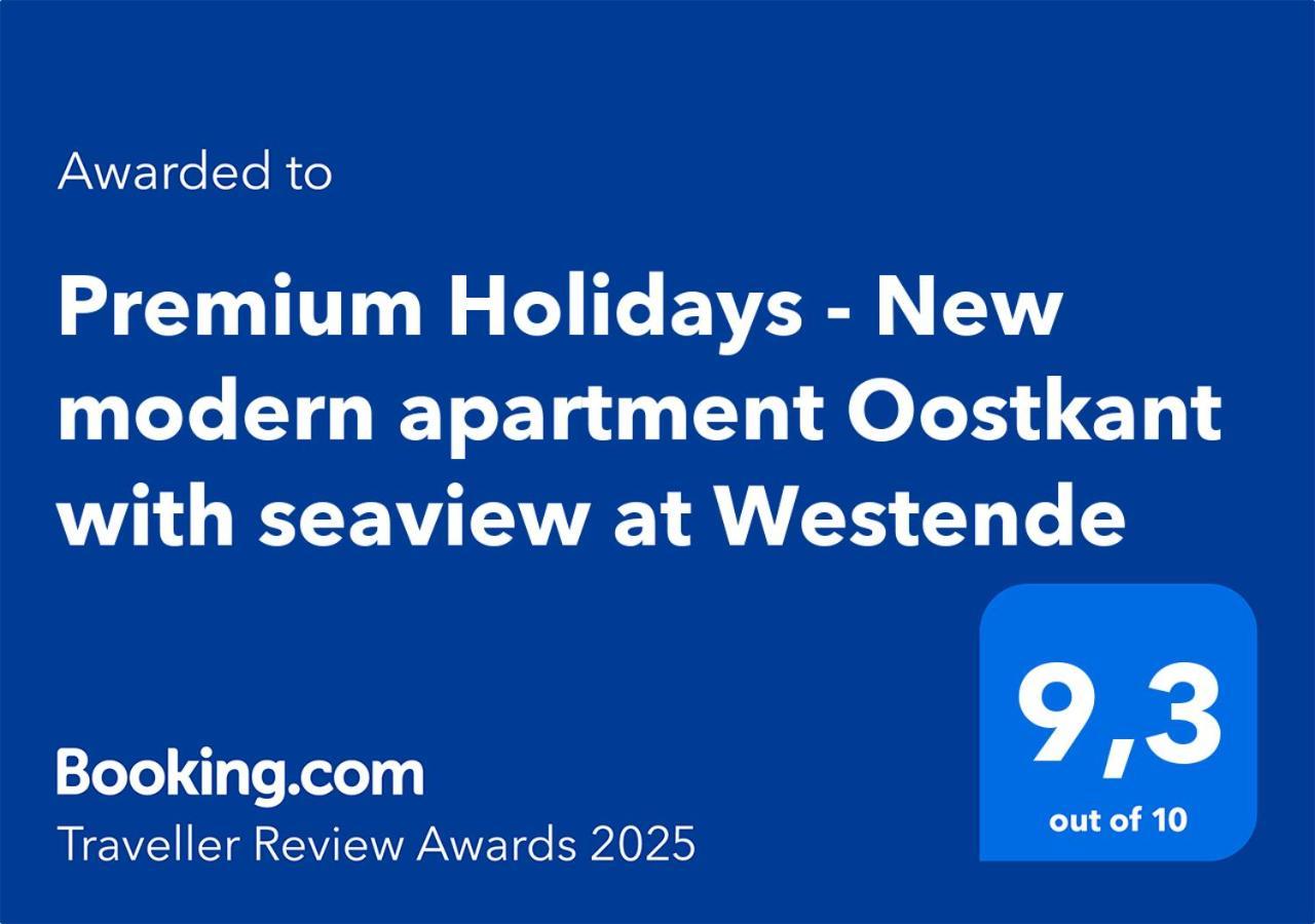 Premium Holidays - New Modern Apartment Oostkant With Seaview At Westende Middelkerke Exterior photo